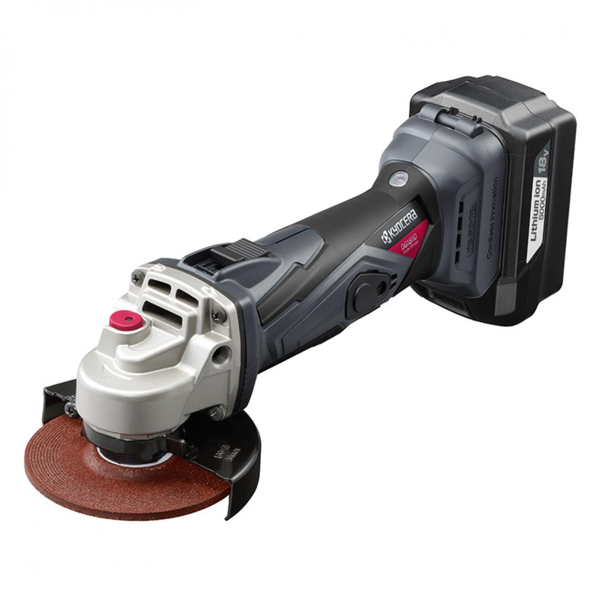 京セラ 旧リョービ 充電式 ディスクグラインダー 18V 100mm 本体のみ DG1810L5