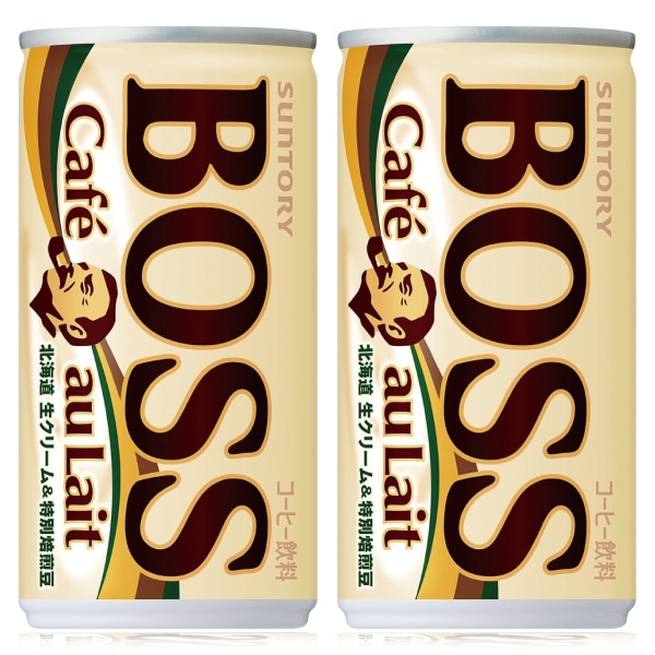 「60本」ボス　カフェオレ　缶　185g　30本　2箱　サントリー　BOSS