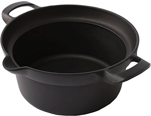 南部アイアンクラフト 揚げ鍋 22cm 鉄製 日本製 1.8L 黒 IC-011