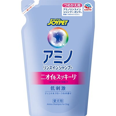 他サイト： ジョイペット　アミノリンスインシャンプー　詰替　４００ｍｌ　ＣＲＣ40―38―05―15―00の商品画像