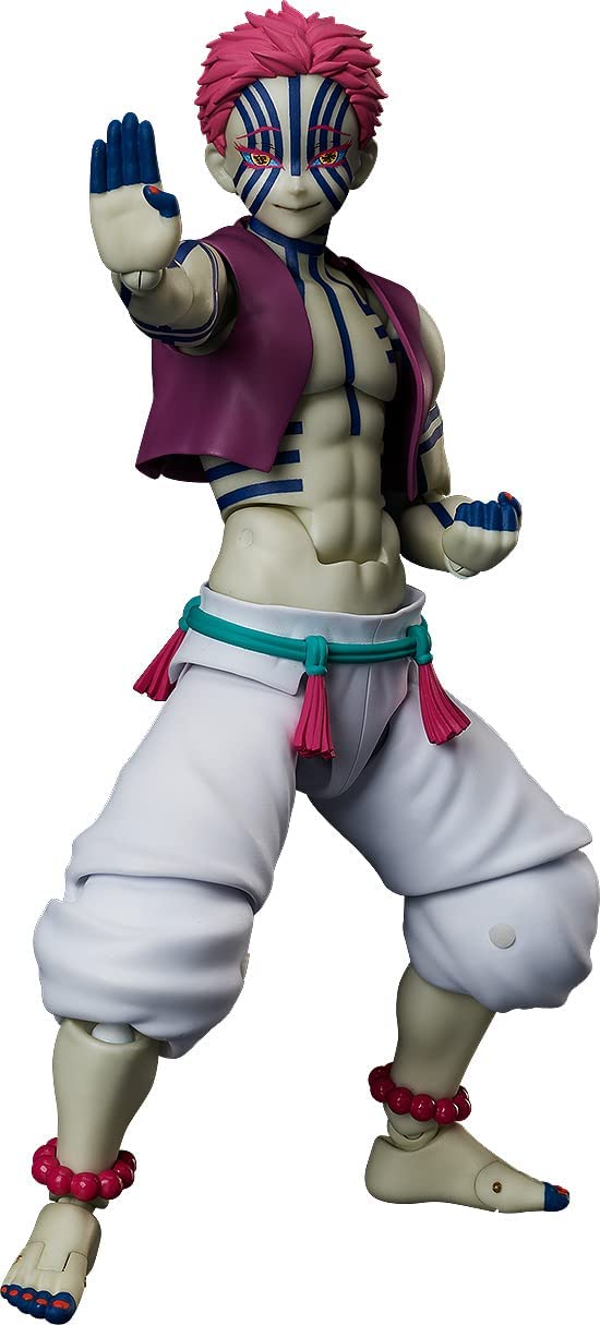 アニメ 鬼滅の刃 figma 猗窩座 漫画 テレビ フィギュア おもちゃ プレゼント 鬼 趣味 シリーズ 趣味 観賞 あかざ 上弦 再現 オリジナル 関節 パーツ プラスチック 塗装済み 可動 ノンス