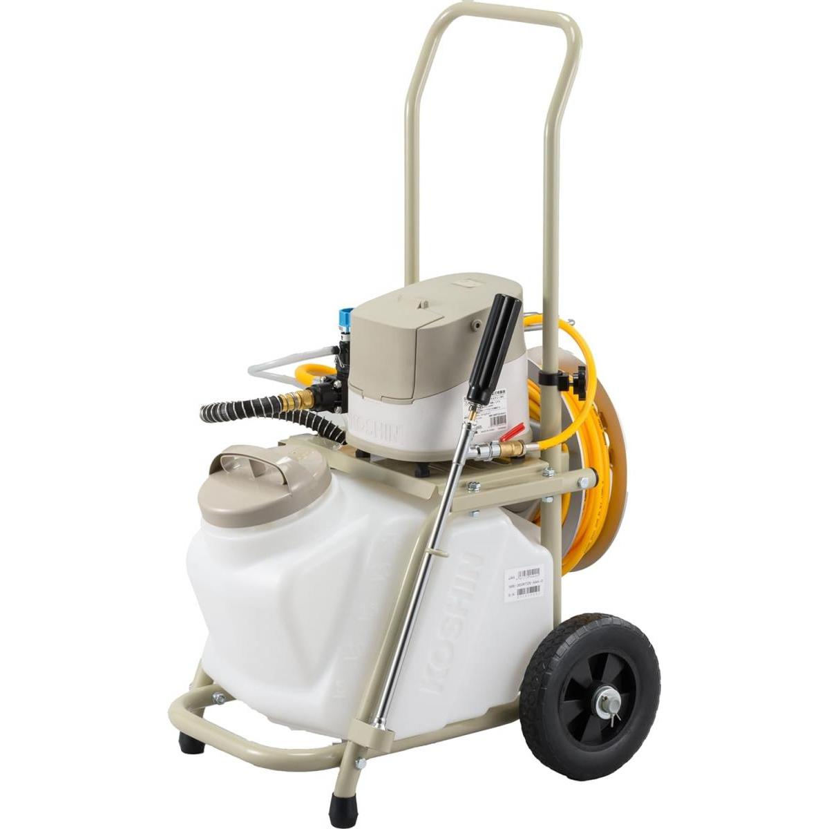 工進 KOSHIN 充電式 電動噴霧器 25Lタンク SMS-360RT25 噴霧 防除 除草 手押し式 園芸 ガーデニング