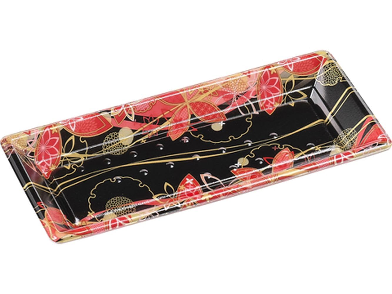 【ケース販売】 エフピコ(Fpco) ひら皿-215 はな舞赤 900枚入 055C