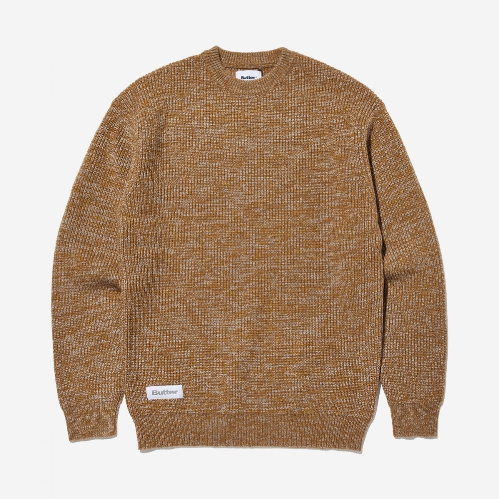 バターグッズマーブルニットセーターマーブルニットセーター
