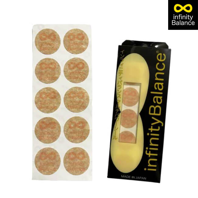 インフィニティバランス マルチパワーシール 肌色 1シート10枚入りx10シート バランスパワー パワー粒子パウダー配合 11,880円