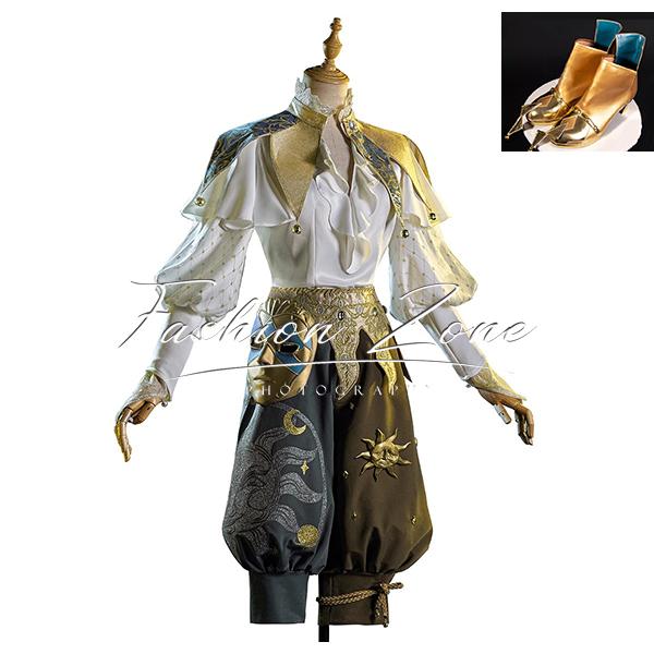 IdentityV 第五人格 風 泣きピエロ 熄滅た太陽 コスプレ衣装 靴 cosplay ハロウィン 変装 仮装 コスチューム 撮影 祭り