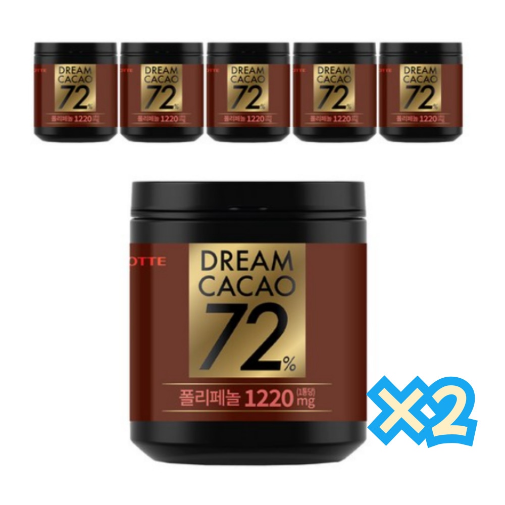 ドリームカカオ72％ ポリフェノール チョコレート 86g 12個 / 韓国スイーツ お菓子