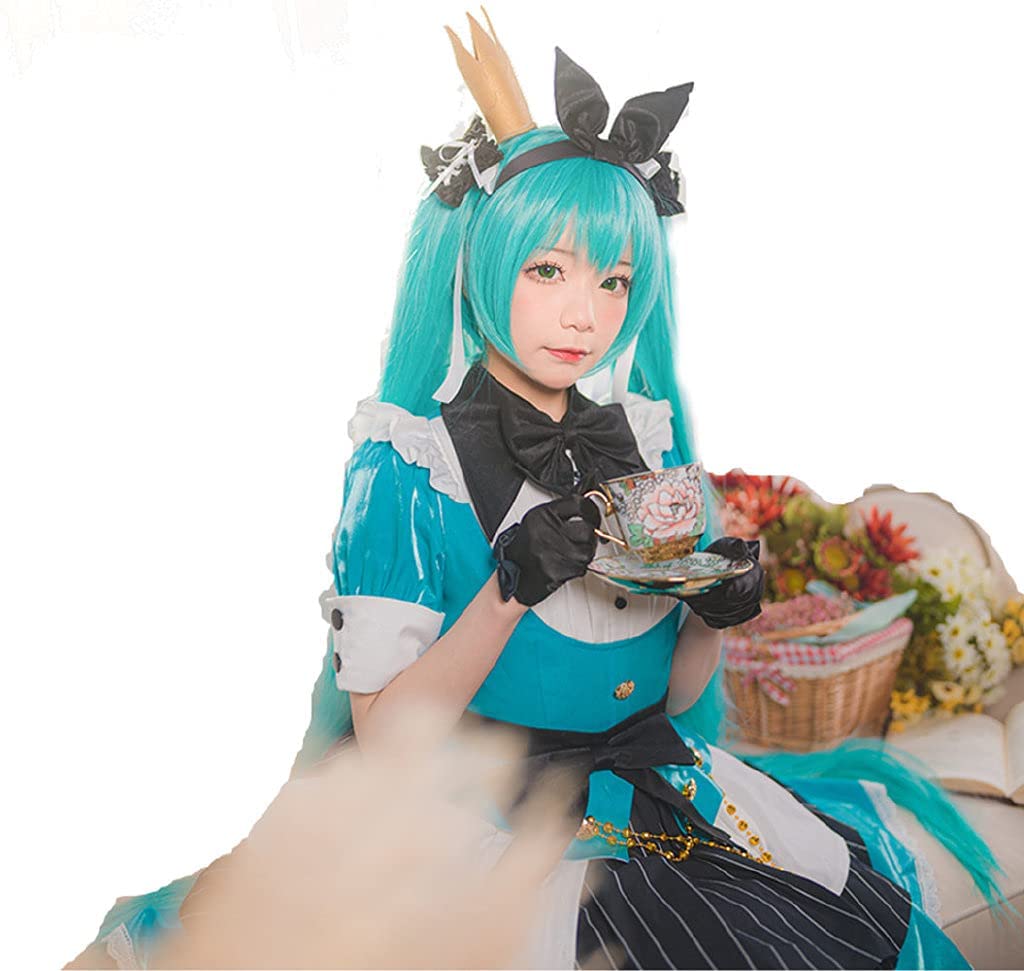 miku コスプレ衣装 メイド服 礼服 仮装