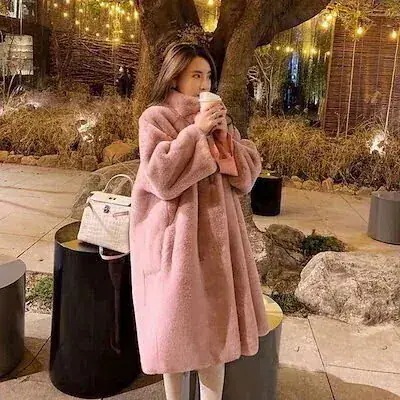 現品優良商品コート ファーコート フェイクファー 毛皮コート エコファーコート アウター ロングコート 暖