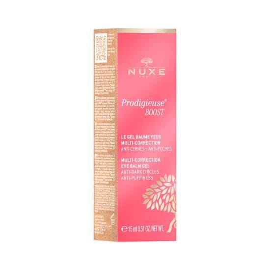 [ピンク色の輝きアイクリーム] ニュクス プロディジュー ブースト アイ バーム ジェル 15ml