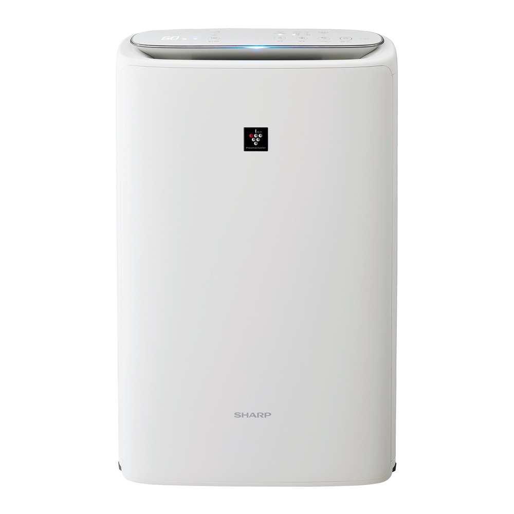 シャープSHARP KI-TS50-W 空気清浄機【加湿機能付】（空清23畳まで 加湿：木造10畳プレハブ17畳まで ホワイト系） KITS50W