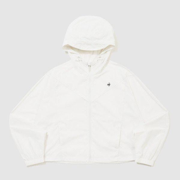 M ジャケット BQK QR222OJK41-CRM 女性用シェードオン軽量ウーブンルーズフィットジャケット / CREAM