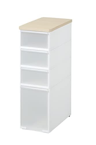 サイズ：25.5cm幅 ライクイット ( like-it ) キッチン収納 耐熱木天板 ストッカー