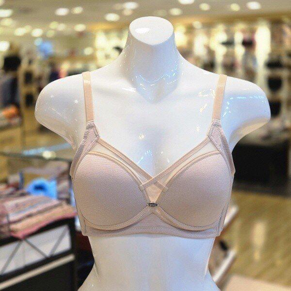 WBRX105COB_Cカップ人絹ノーワイヤーモールドブラOB