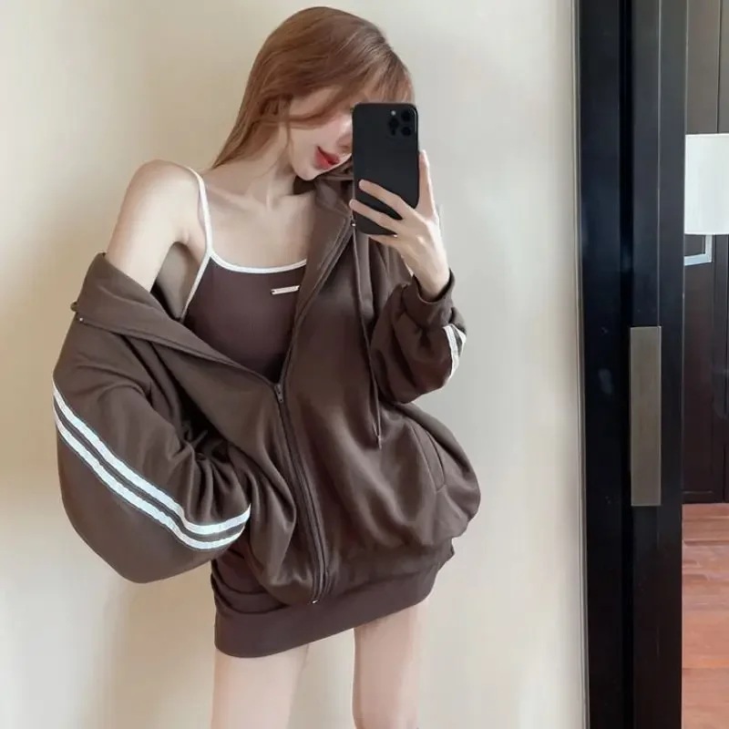 女性の肌に密着したスカートとスウェットシャツとジャケットのセット,マッチング衣装,純粋な美学,秋のコレクション,2ピースのドレスセット,ファッション - 200000345