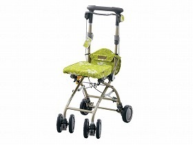 アロン化成 シルバーカー さんぽっぽ グリーン 532372