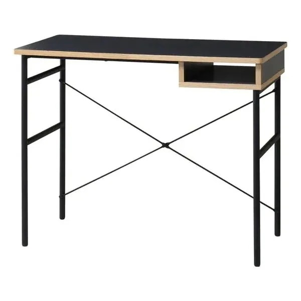 デスク 机 おしゃれ 棚付き 木製 90cm 北欧モダン パソコンテーブル ゲーミングデスク pcデスク 学習机 勉強机 ワークデスク パソコンデスク