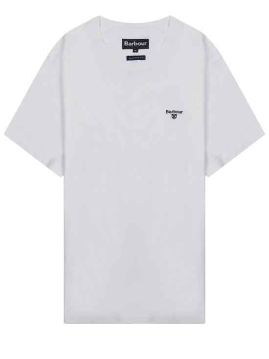 BARBOUR Men T-Shirts MTS0331 MTSWH11 WHITE