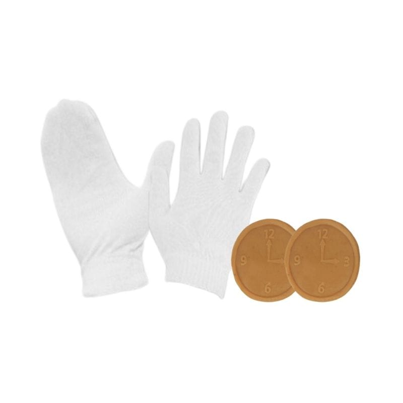 [ジョンジュンサンイプ] スクラブ手袋 2 + オリエンタル石鹸 2