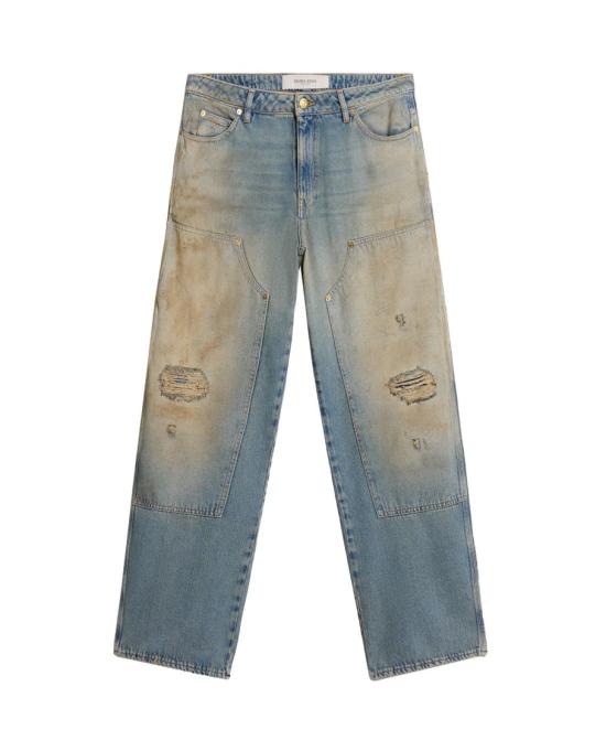 GOLDEN GOOSE Men Denims GMP01942P00208350491 Blue