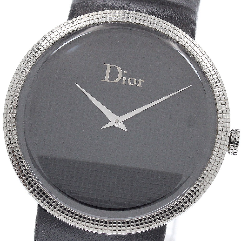 ディオール Dior CD043110 ラ・ディ・ドゥ・ディオール クォーツ メンズ 良品 _955492【中古】