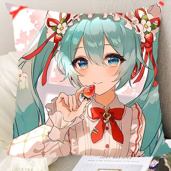 Qoo10] 初音ミク 抱き枕 抱き枕 両面ギフト ピ