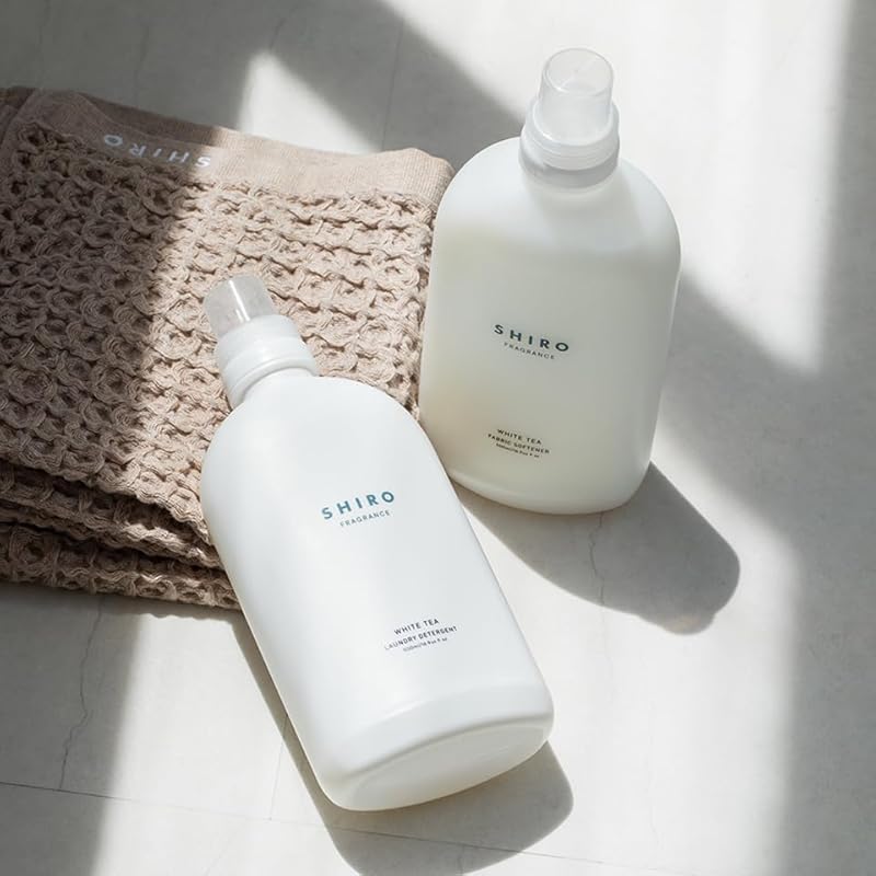 SHIRO キンモクセイ ランドリーキット ランドリーリキッド 500mL＋ファブリックソフナー 500mL ギフトペーパーバッグ付き