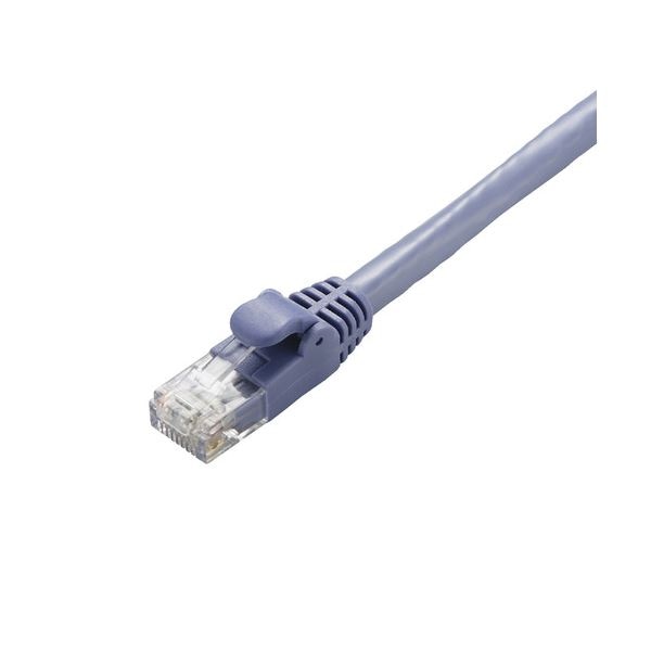 (まとめ) エレコム CAT6A対応GigabitLANケーブル ブルー 10m LD-GPA/BU10 1本 (×10セット)