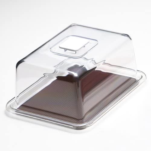 （まとめ買い）MT-1112 クリアラブリーハット角 大 ブラウン [x3]