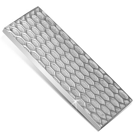 ハニーカムステンレスマネークリップ 財布 蜂の巣 六角形 アクセサリー 丈夫 お札 お金 挟む おしゃれ 男性 プレゼント 父の日 ギフト 彼氏 スーツ 大人 スマート stm00-00-0053