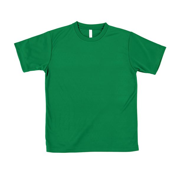 （まとめ）ATドライTシャツ L グリーン 150gポリ100%(×10セット) 5,636円