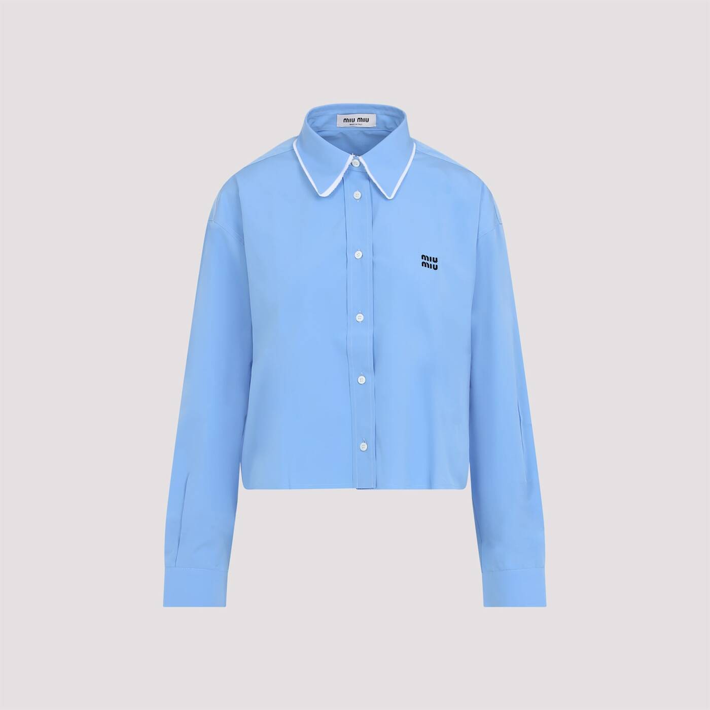 MK1921SOOO.16T4 F0013 AZZURRO ブルー 春夏2025 シャツ レディース ia