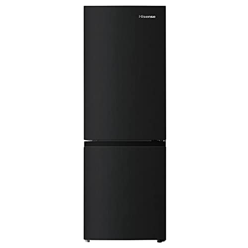 ハイセンス 冷蔵庫 幅49cm 175L ブラック HR-D1701B 2ドア 右開き 大容量冷蔵室122L スリム