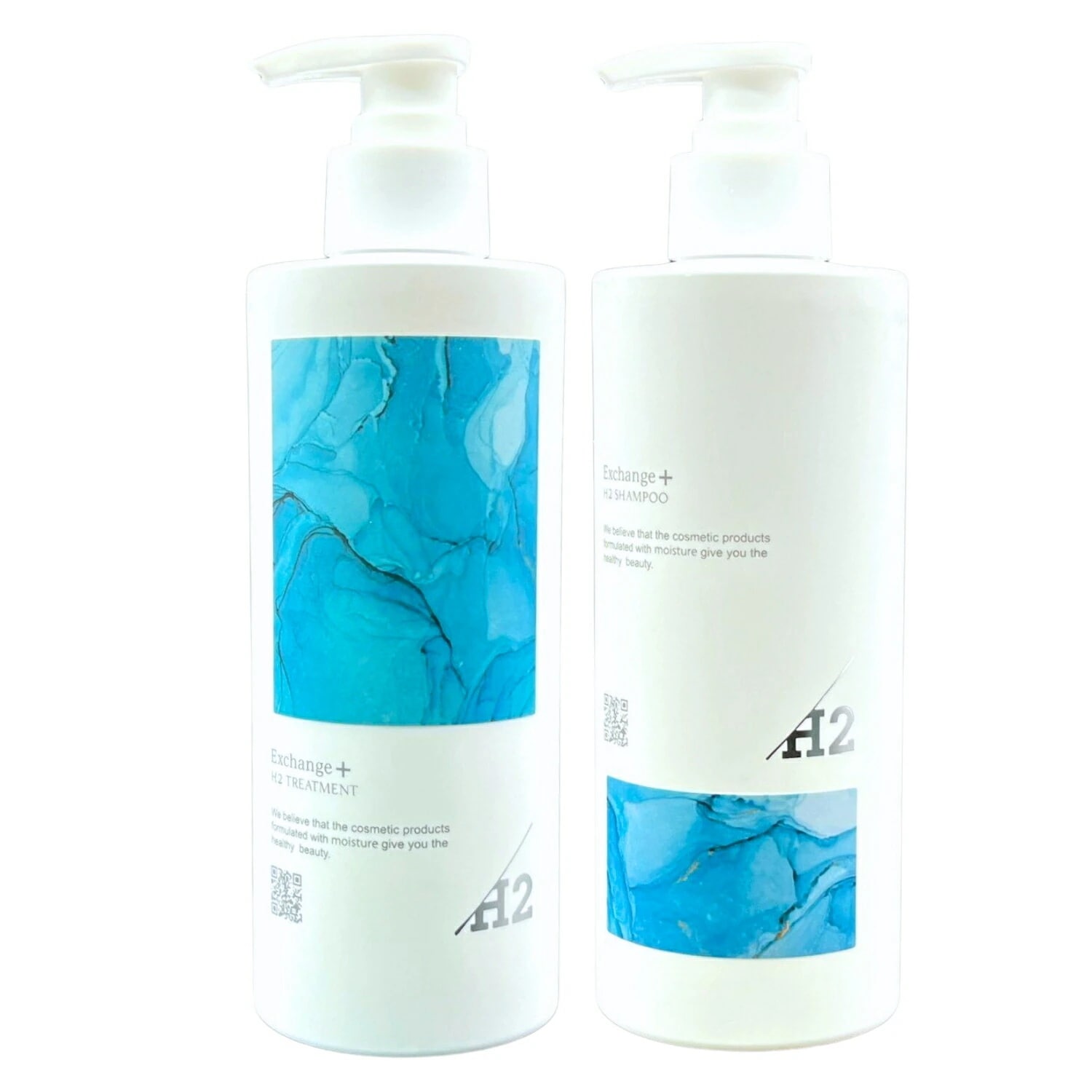 各1個セット ストリ エクスチェンジプラスH2シャンプー 300ml + エクスチェンジプラスH2トリートメント 300ml セット 水素 艶髪