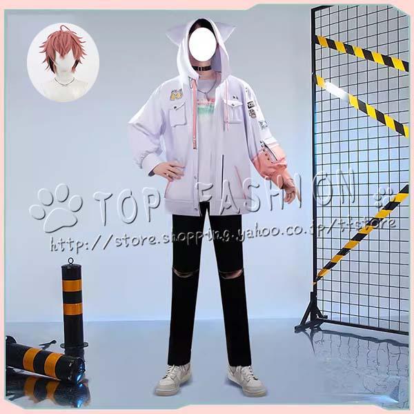 【工場直売 品質保証】にじさんじ VTuber 赤城ウェン Akagi 新装 コスプレ衣装 ウィッグ cosplay コスチューム ハロウィン クリスマス