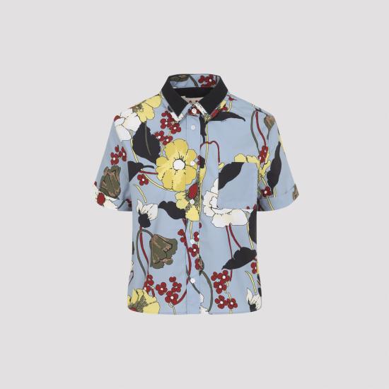 MARNI Women Shirts CAMA0669QS UTC581 MFB31 SKY