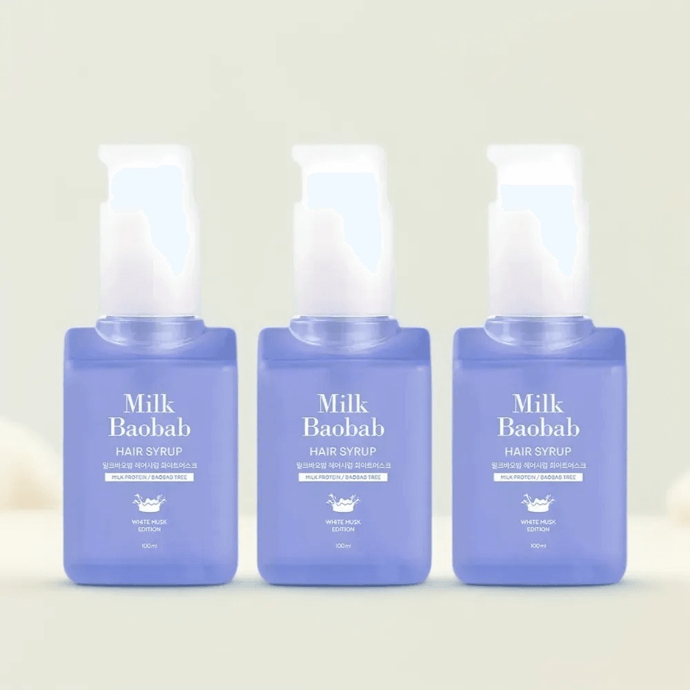 【1+1+1】 ヘアシロップ ホワイトムスク ヘアエッセンス 100ml / 洗い流さないトリートメント しっとり ツヤ髪 ダメージケア 韓国ヘアオイル 5,305円