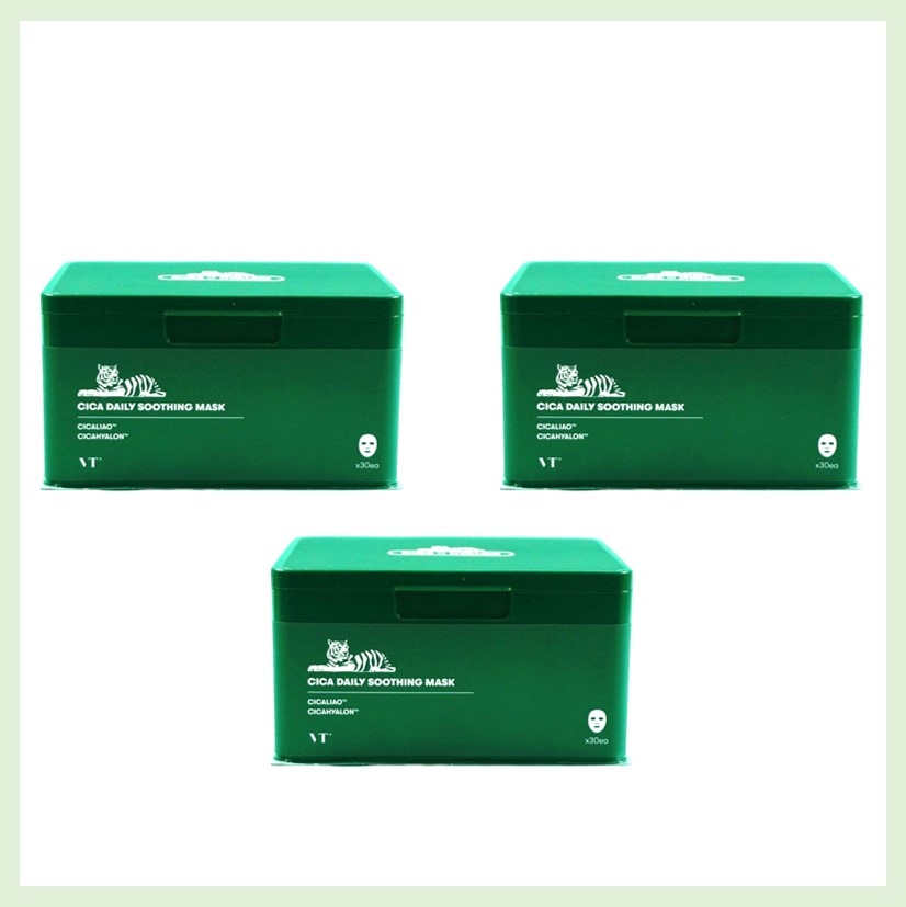 CICA デイリースージングマスク, 30枚, 3個