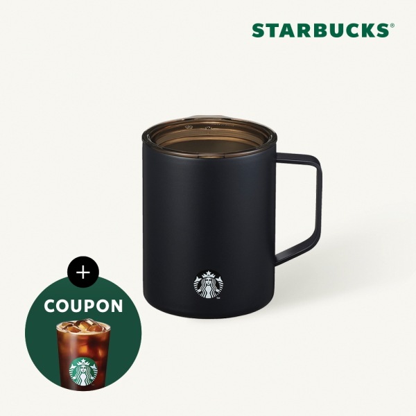 【starbucks】 スターバックス SS ブラック マット デビ タンブラー 473ml 韓国スタバ