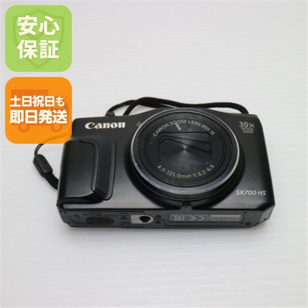 良品PowerShot SX700 HS ブラック デジカメ Canon 71
