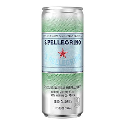 他サイト： サンペレグリノ (S.PELLEGRINO) 炭酸水 缶 330ml [直輸入品] ×24本の商品画像