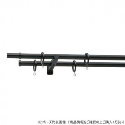 30017476 トーソー(TOSO) 装飾レール モノ16 Bセット ブラック ポールダブル1.20m