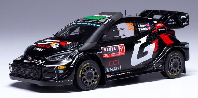 イクソ 1/43 トヨタGRヤリス ラリー1 ハイブリッド 2024年 サファリラリーケニア #33【RAM937C】 ミニカー RAM937C トヨタGRヤリス 2024 サファリラリーケニア#33