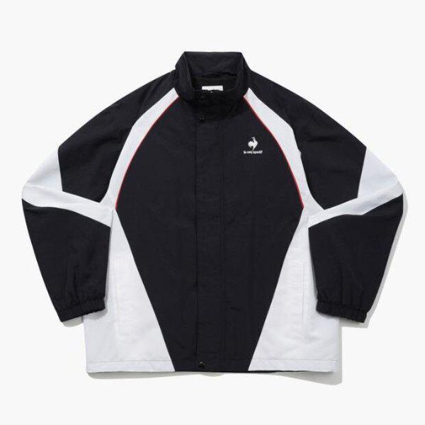 ウインドブレーカー NQJ QQ123LJK18-BLK カラーブロックメッシュジャケット / BLACK