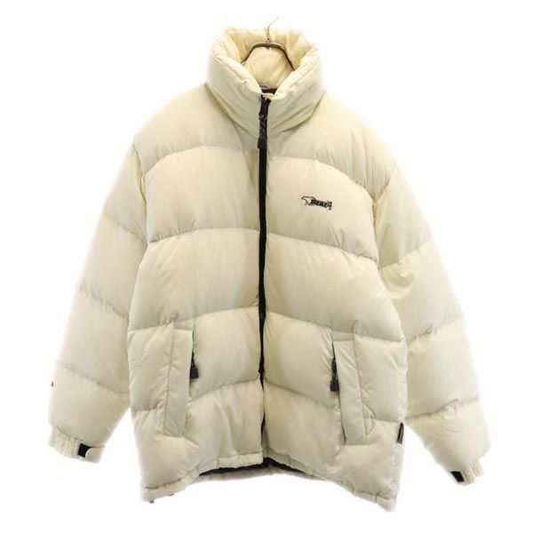 ベアーユーエスエー ダウンジャケット M アイボリー系 Bear USA メンズ