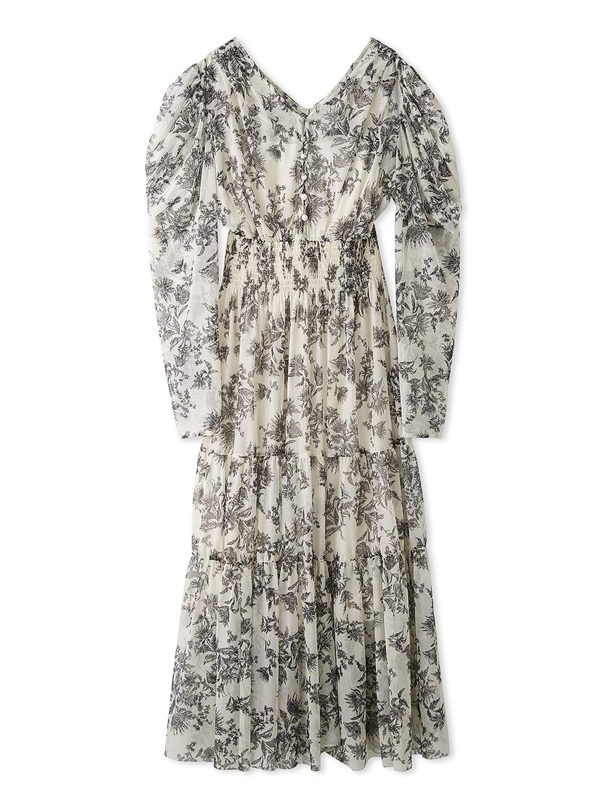 (スナイデル) VネックティアードチュールドレスSWFO251011レディース