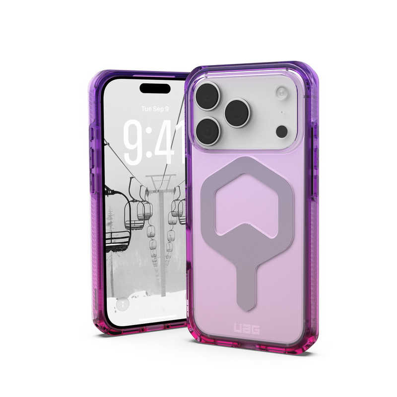 UAG　iPhone 17 Pro用 MagSafe対応 PLYO(パープル/ピンク)　UAG-IPH25MA-YMS-P/P