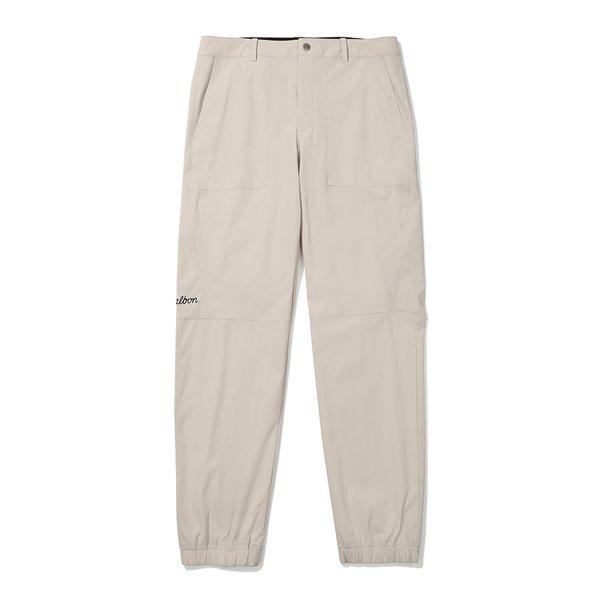 [マルボン公式] マルボン 夏 ベンチレーション ジョガーパンツ GREYISH BEIGE (MAN)