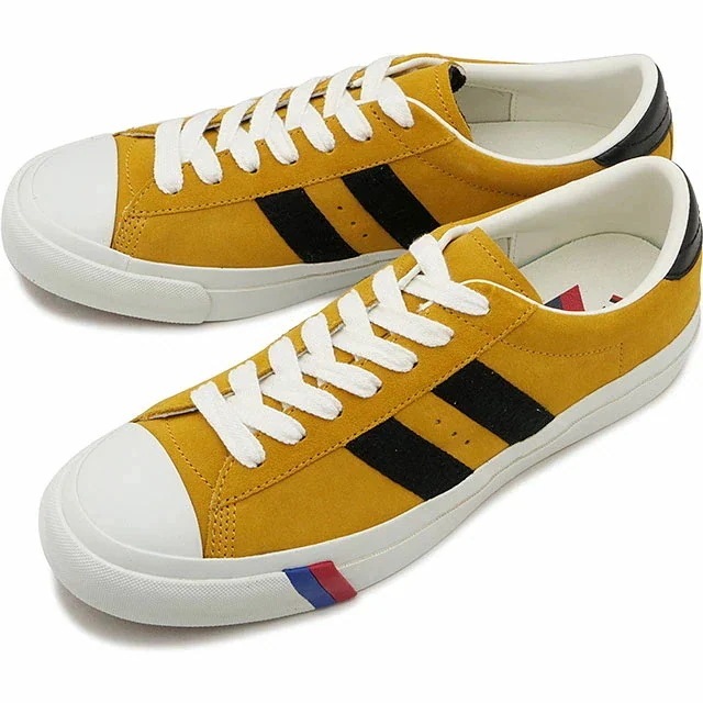 スニーカー ロイヤルプラス スエード ロー [PN1021] メンズ・レディース 靴 シューズ Vibramソール MUSTARD