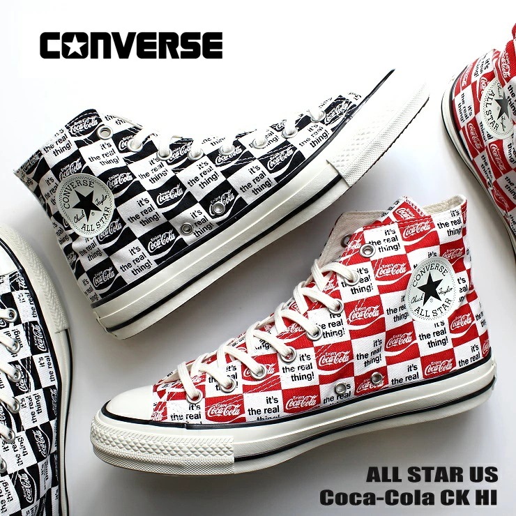 オールスター US コカコーラ CK HIALL STAR US Coca-Cola CK HIコカコーラ コラボ スニーカー アメリカン U.S.ORIGINATOR